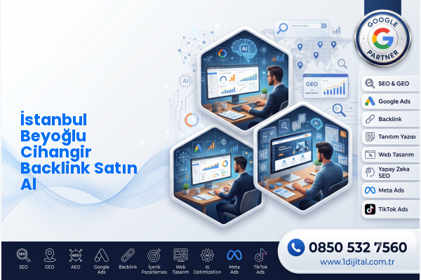 İstanbul Beyoğlu Cihangir Backlink Satın Al — Dijital1 dijital pazarlama hizmeti görseli