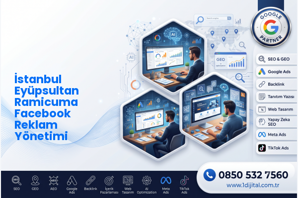 İstanbul Eyüpsultan Ramicuma Facebook Reklam Yönetimi — Dijital1 dijital pazarlama hizmeti görseli