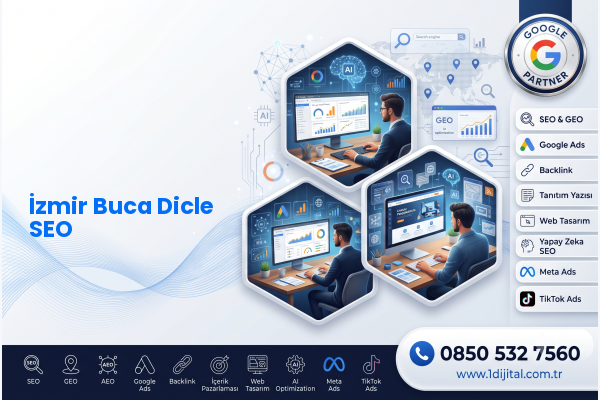 İzmir Buca Dicle SEO — Dijital1 dijital pazarlama hizmeti görseli