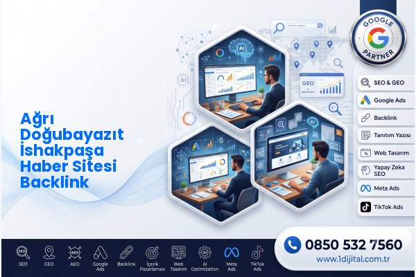Ağrı Doğubayazıt İshakpaşa Haber Sitesi Backlink — Dijital1 dijital pazarlama hizmeti görseli