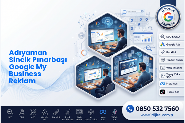 Adıyaman Sincik Pınarbaşı Google My Business Reklam — Dijital1 dijital pazarlama hizmeti görseli