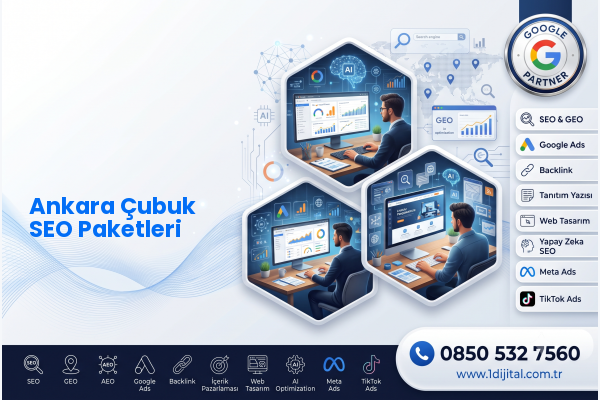 Ankara Çubuk SEO Paketleri — Dijital1 dijital pazarlama hizmeti görseli