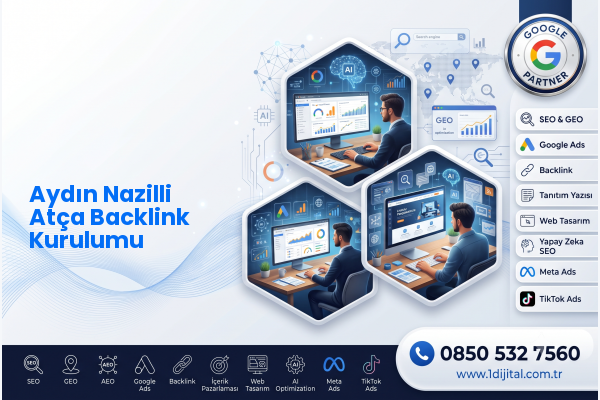 Aydın Nazilli Atça Backlink Kurulumu — Dijital1 dijital pazarlama hizmeti görseli