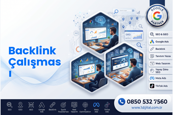 Backlink Çalışması — Dijital 1 ilgili dijital pazarlama hizmeti