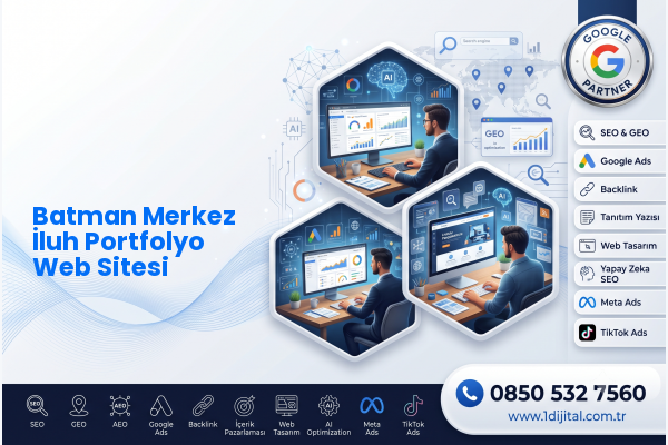 Batman Merkez İluh Portfolyo Web Sitesi — Dijital1 dijital pazarlama hizmeti görseli