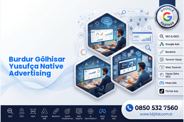 Burdur Gölhisar Yusufça Native Advertising — Dijital1 dijital pazarlama hizmeti görseli