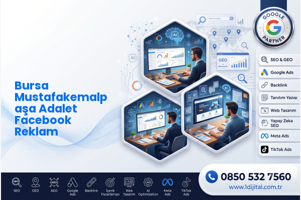 Bursa Mustafakemalpaşa Adalet Facebook Reklam — Dijital1 dijital pazarlama hizmeti görseli