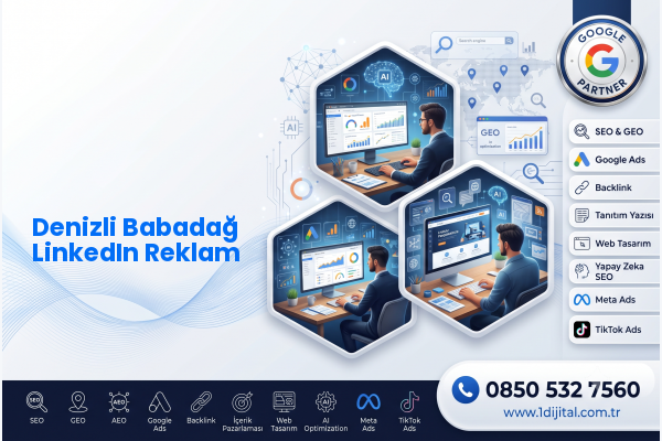 Denizli Babadağ LinkedIn Reklam — Dijital1 dijital pazarlama hizmeti görseli