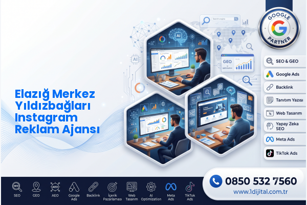 Elazığ Merkez Yıldızbağları Instagram Reklam Ajansı — Dijital1 dijital pazarlama hizmeti görseli