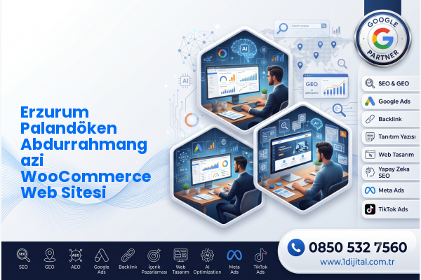 Erzurum Palandöken Abdurrahmangazi WooCommerce Web Sitesi — Dijital1 dijital pazarlama hizmeti görseli