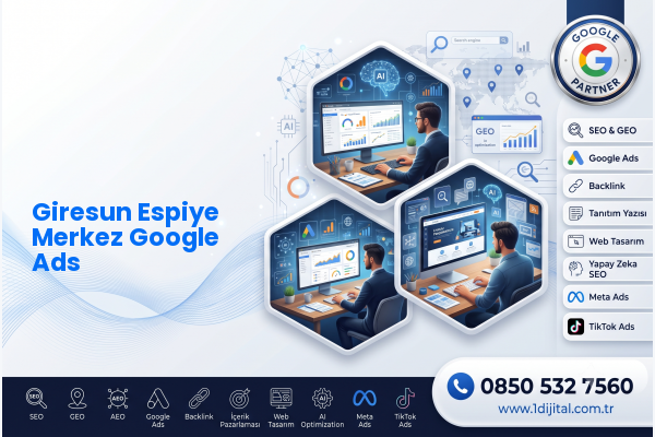 Giresun Espiye Merkez Google Ads — Dijital1 dijital pazarlama hizmeti görseli
