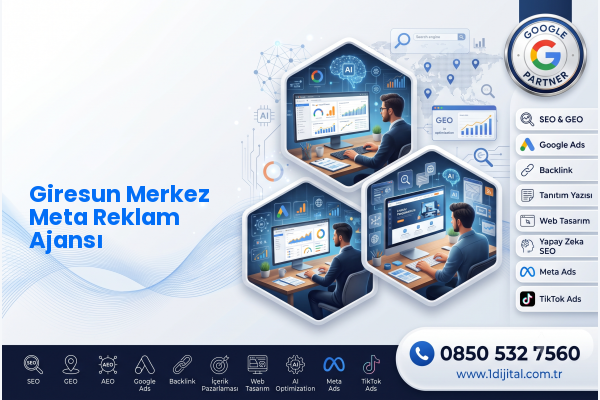 Giresun Merkez Meta Reklam Ajansı — Dijital1 dijital pazarlama hizmeti görseli