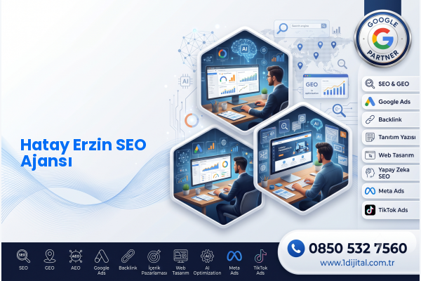 Hatay Erzin SEO Ajansı — Dijital 1 dijital pazarlama hizmeti görseli