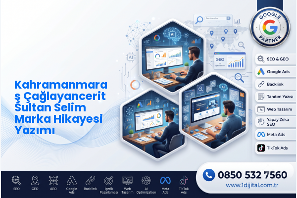 Kahramanmaraş Çağlayancerit Sultan Selim Marka Hikayesi Yazımı — Dijital1 dijital pazarlama hizmeti görseli