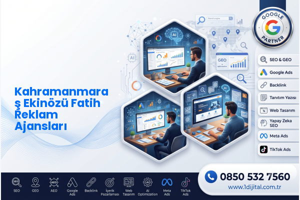 Kahramanmaraş Ekinözü Fatih Reklam Ajansları — Dijital1 dijital pazarlama hizmeti görseli