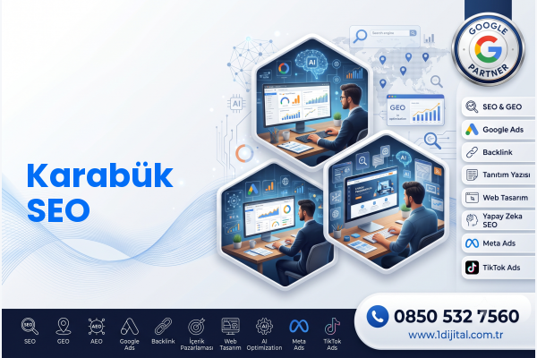 Karabük SEO — Dijital 1 dijital pazarlama hizmeti görseli