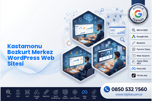 Kastamonu Bozkurt Merkez WordPress Web Sitesi — Dijital1 dijital pazarlama hizmeti görseli