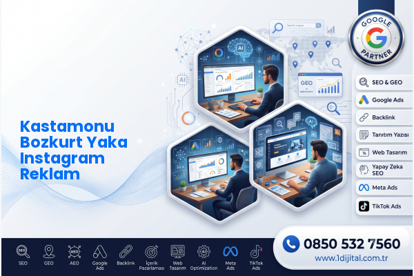 Kastamonu Bozkurt Yaka Instagram Reklam — Dijital1 dijital pazarlama hizmeti görseli