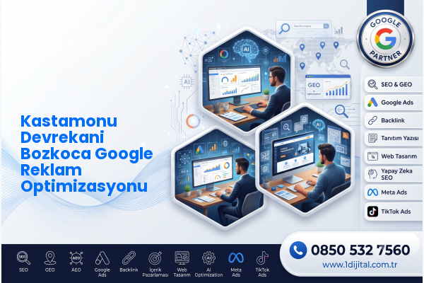 Kastamonu Devrekani Bozkoca Google Reklam Optimizasyonu — Dijital1 dijital pazarlama hizmeti görseli
