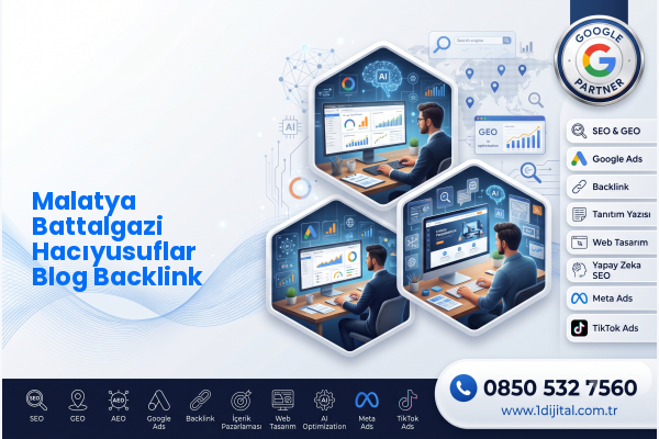 Malatya Battalgazi Hacıyusuflar Blog Backlink — Dijital1 dijital pazarlama hizmeti görseli