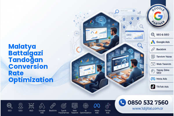 Malatya Battalgazi Tandoğan Conversion Rate Optimization — Dijital1 dijital pazarlama hizmeti görseli