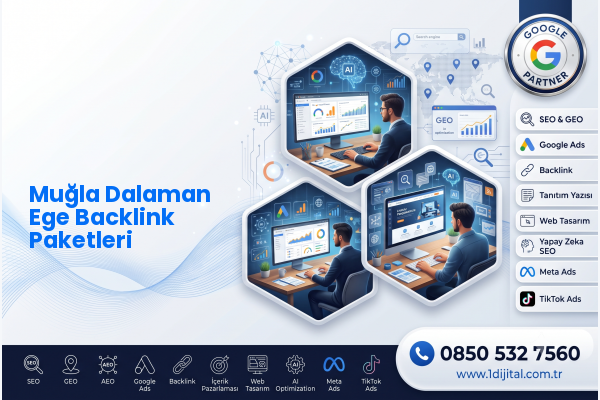Muğla Dalaman Ege Backlink Paketleri — Dijital1 dijital pazarlama hizmeti görseli