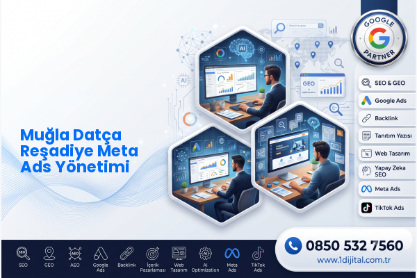Muğla Datça Reşadiye Meta Ads Yönetimi — Dijital1 dijital pazarlama hizmeti görseli