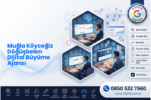 Muğla Köyceğiz Döğüşbelen Dijital Büyüme Ajansı — Dijital1 dijital pazarlama hizmeti görseli