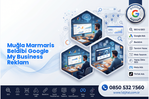 Muğla Marmaris Beldibi Google My Business Reklam — Dijital1 dijital pazarlama hizmeti görseli