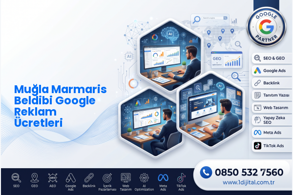 Muğla Marmaris Beldibi Google Reklam Ücretleri — Dijital1 dijital pazarlama hizmeti görseli