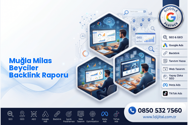 Muğla Milas Beyciler Backlink Raporu — Dijital1 dijital pazarlama hizmeti görseli