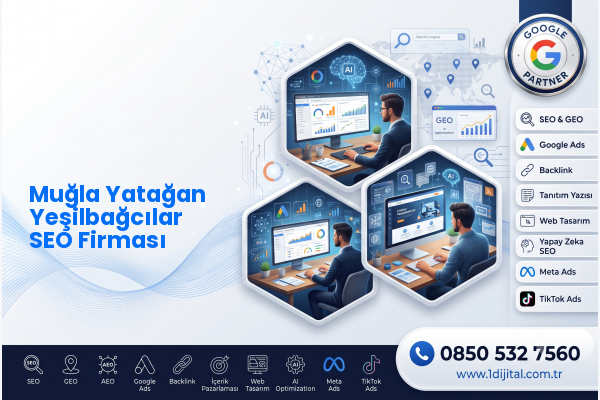 Muğla Yatağan Yeşilbağcılar SEO Firması — Dijital1 dijital pazarlama hizmeti görseli