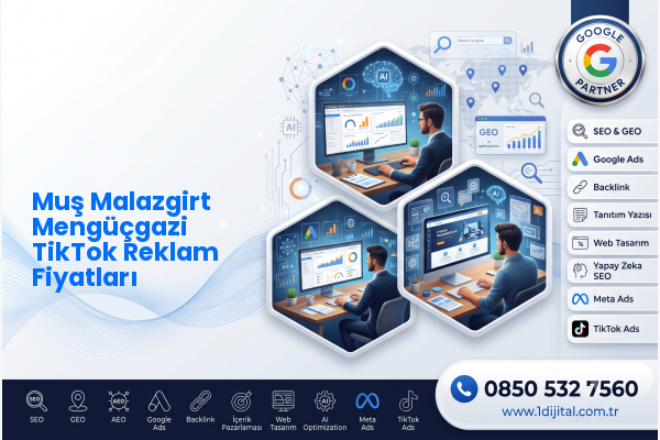 Muş Malazgirt Mengüçgazi TikTok Reklam Fiyatları — Dijital1 dijital pazarlama hizmeti görseli