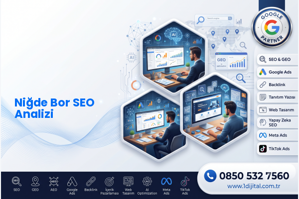 Niğde Bor SEO Analizi — Dijital1 dijital pazarlama hizmeti görseli