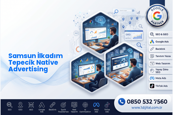 Samsun İlkadım Tepecik Native Advertising — Dijital1 dijital pazarlama hizmeti görseli