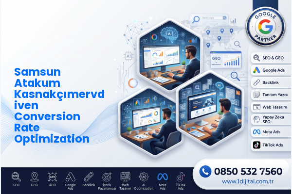 Samsun Atakum Kasnakçımervdiven Conversion Rate Optimization — Dijital1 dijital pazarlama hizmeti görseli