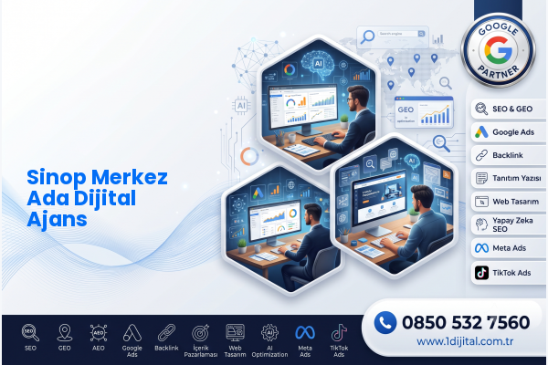 Sinop Merkez Ada Dijital Ajans — Dijital1 dijital pazarlama hizmeti görseli