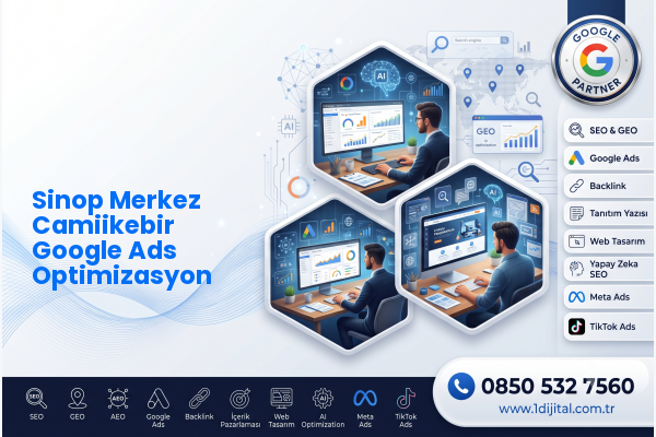 Sinop Merkez Camiikebir Google Ads Optimizasyon — Dijital1 dijital pazarlama hizmeti görseli