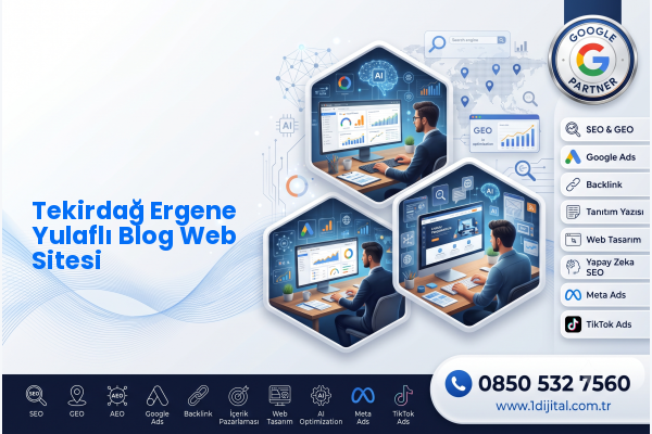 Tekirdağ Ergene Yulaflı Blog Web Sitesi — Dijital1 dijital pazarlama hizmeti görseli