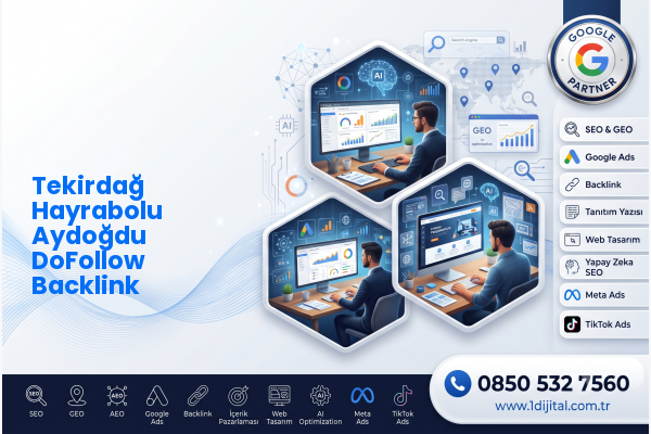 Tekirdağ Hayrabolu Aydoğdu DoFollow Backlink — Dijital1 dijital pazarlama hizmeti görseli