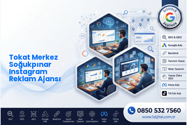Tokat Merkez Soğukpınar Instagram Reklam Ajansı — Dijital1 dijital pazarlama hizmeti görseli