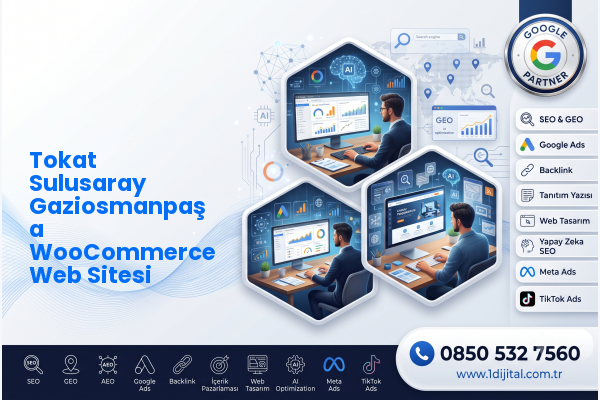 Tokat Sulusaray Gaziosmanpaşa WooCommerce Web Sitesi — Dijital1 dijital pazarlama hizmeti görseli
