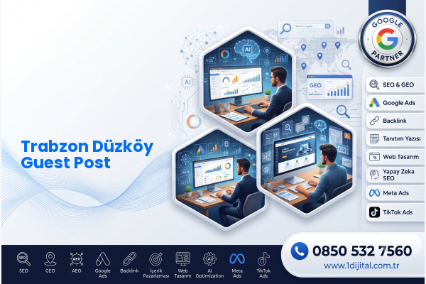 Trabzon Düzköy Guest Post — Dijital 1 dijital pazarlama hizmeti görseli