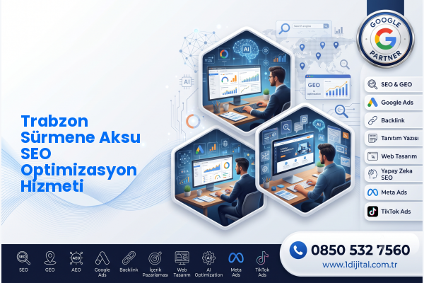 Trabzon Sürmene Aksu SEO Optimizasyon Hizmeti — Dijital1 dijital pazarlama hizmeti görseli