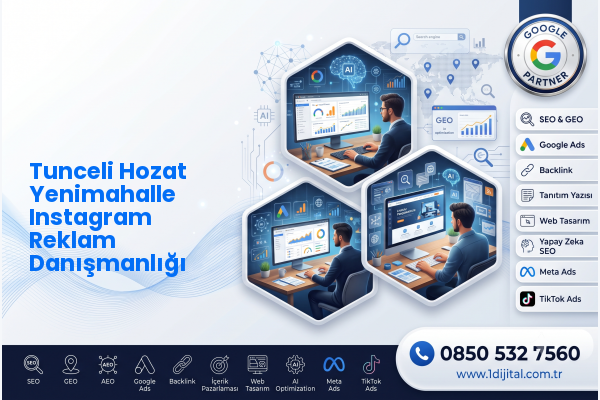 Tunceli Hozat Yenimahalle Instagram Reklam Danışmanlığı — Dijital1 dijital pazarlama hizmeti görseli